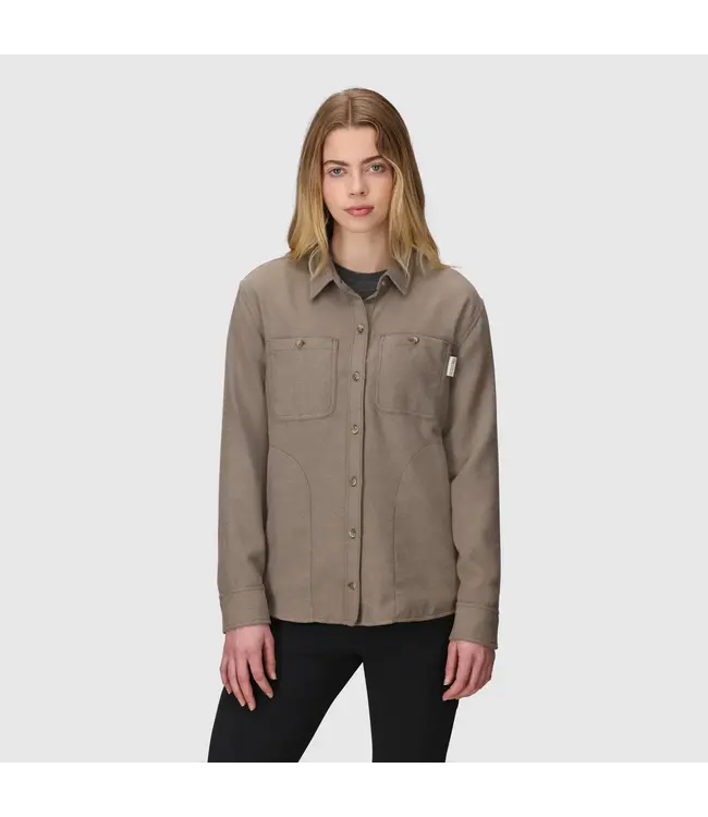 WOMEN'S OUTDOOR RESEARCH (OR) FEEDBACK FLANNEL TWILL SHIRT
