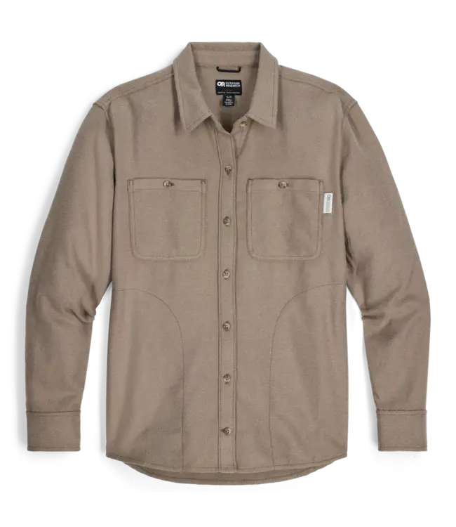 WOMEN'S OUTDOOR RESEARCH (OR) FEEDBACK FLANNEL TWILL SHIRT