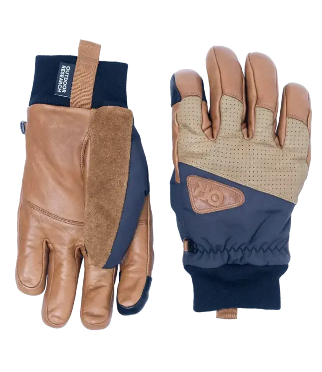 OUTDOOR RESEARCH (OR) SNOWCREW LEATHER GLOVES