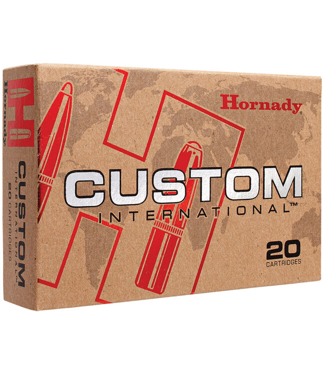 HORNADY CUSTOM INTERNATIONAL: 300 WIN MAG, 180 GR, CENTERFIRE AMMUNITION