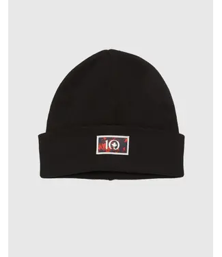 TENTREE TENTREE KURT MAPLE BEANIE METEORITE BLACK / CRIMSON
