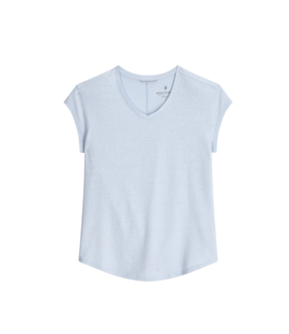 ROYAL ROBBINS WOMEN'S ROYAL ROBBINS VACATIONER V-NECK SHORT SLEEVE TOP