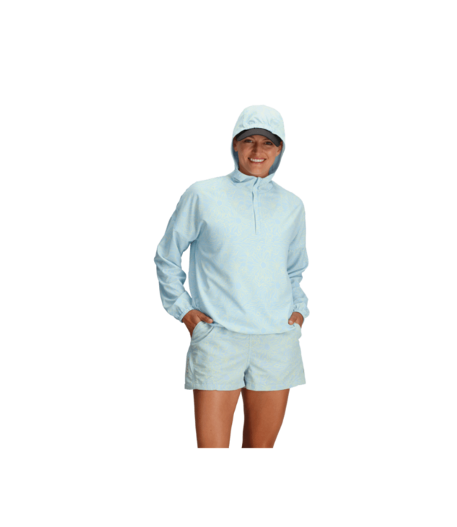 WOMEN'S ROYAL ROBBINS SALATHE SUN HOODIE LONG SLEEVE