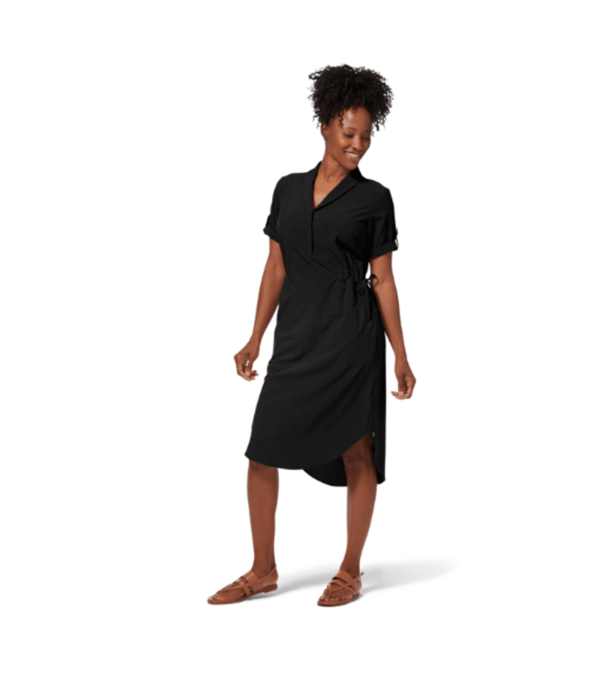 WOMEN'S ROYAL ROBBINS SPOTLESS TRAVELER SHORT SLEEVE DRESS