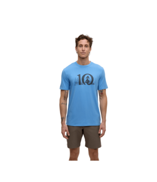 TENTREE MEN'S TENTREE LAKE LIFE LOGO T-SHIRT