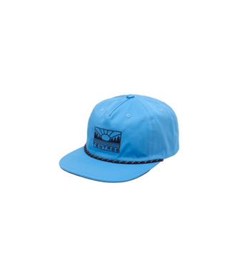 TENTREE TENTREE WEEKEND AWAY APEX HAT BLUE LAGOON/MIDNIGHT BLUE