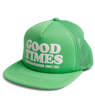 KAVU KAVU FOAM DOME HAT RETRO GREEN