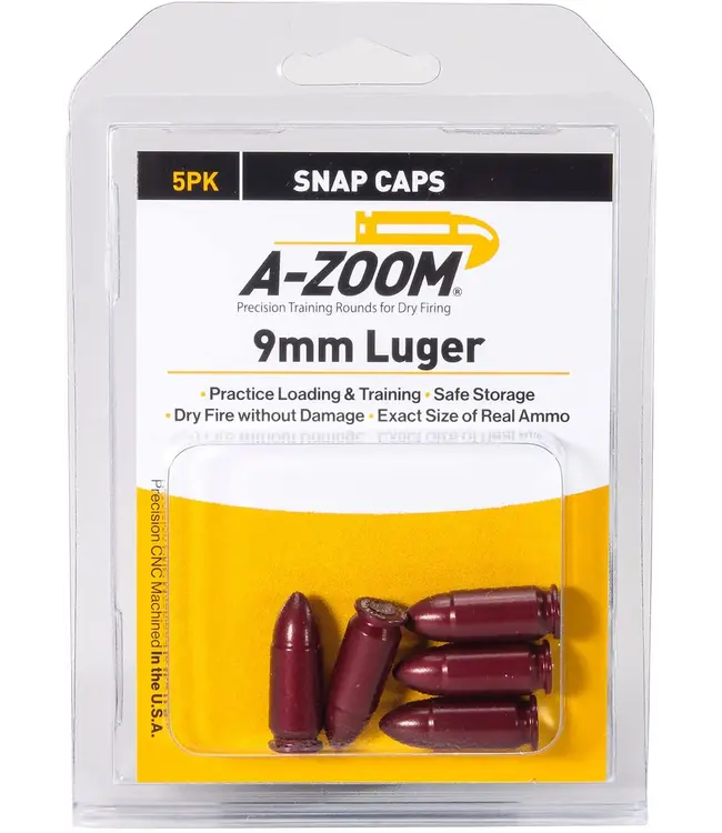 A-ZOOM SNAP CAPS - 9MM