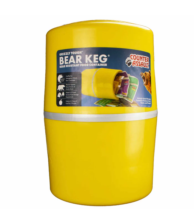 BEAR KEG BEAR RESISTANT CONTAINER