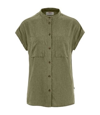 FJALLRAVEN WOMEN'S FJALLRAVEN OVIK HEMP SHIRT SHORT SLEEVE