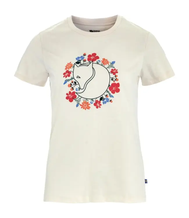 WOMEN'S FJALLRAVEN FJALLBLOMSTER FOX T-SHIRT