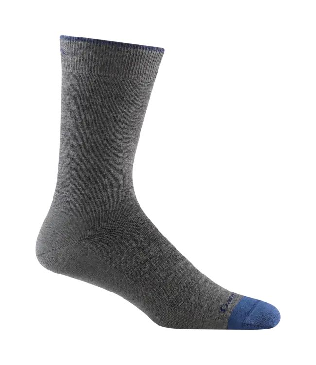 MEN'S DARN TOUGH SOLID CREW LIGHTWEIGHT LIFESTYLE SOCK