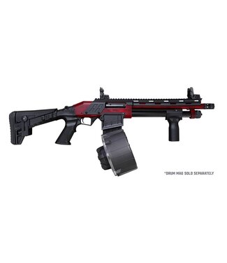 CANUCK CANUCK RECON 3 - 12 GAUGE PUMP SHOTGUN - 12" BARREL - DISTRESSED RED