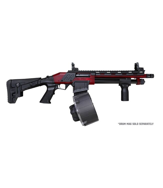 CANUCK RECON 3 - 12 GAUGE PUMP SHOTGUN - 12" BARREL - DISTRESSED RED