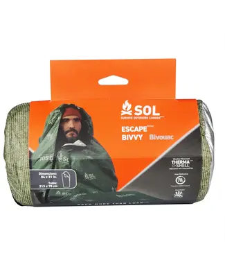 SOL SOL ESCAPE BIVVY WITH HOOD- GREEN