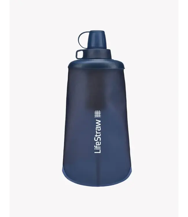 LIFESTRAW PEAK SERIES COLLAPSIBLE SQUEEZE WATER BOTTLE FILTER SYSTEM 650ML