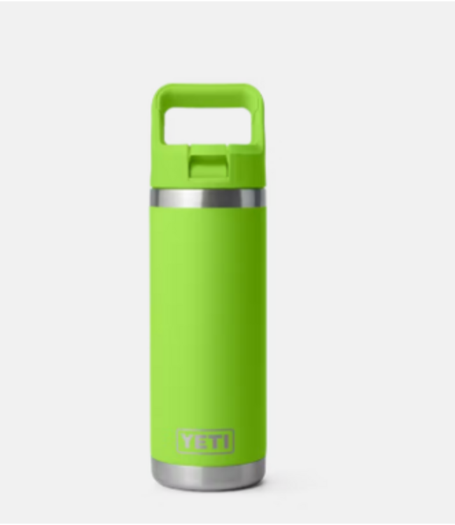 YETI 18 OZ RAMBLER STRAW BOTTLE