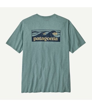 PATAGONIA MEN'S PATAGONIA BOARDSHORT LOGO POCKET RESPONSIBILI-TEE
