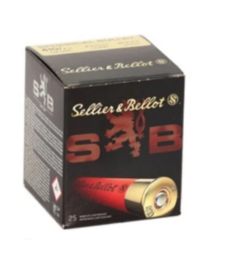 S & B S & B .410 GAUGE 3.00" #4 LEAD AMMUNITION (25 SHOTSHELLS)
