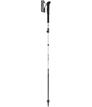 LEKI LEKI SKYTERA FX CARBON SL WALKING POLES WHITE/BLACK 110-130 CM