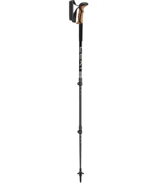 LEKI LEKI KHUMBU LITE COMPACT WALKING POLES BLACK/CLAY 90-125CM
