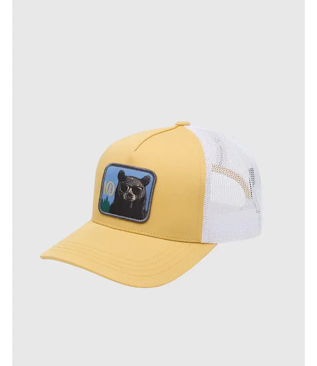 TENTREE LAKE LOGO ALTITUDE HAT DUSK YELLOW/BEAR