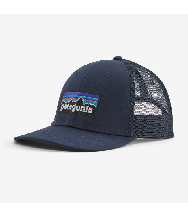 PATAGONIA P-6 LOGO LOPRO TRUCKER HAT NEW NAVY