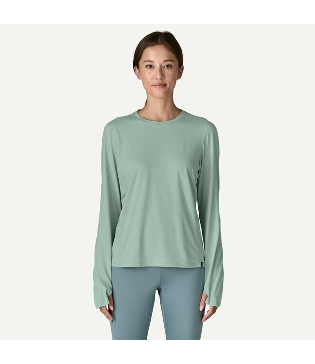 WOMEN'S PATAGONIA LONG SLEEVE CAPLIENE COOL SUN SHIRT