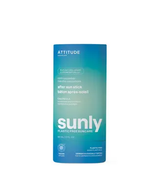 ATTITUDE ATTITUDE AFTER SUN STICK- MINT & CUCUMBER SCENTED