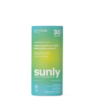 ATTITUDE ATTITUDE MINERAL SUNSCREEN STICK - SPF 30 - UNSCENTED