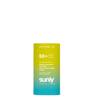 ATTITUDE ATTITUDE FACE SUNSCREEN STICK - SPF 50 - UNSCENTED