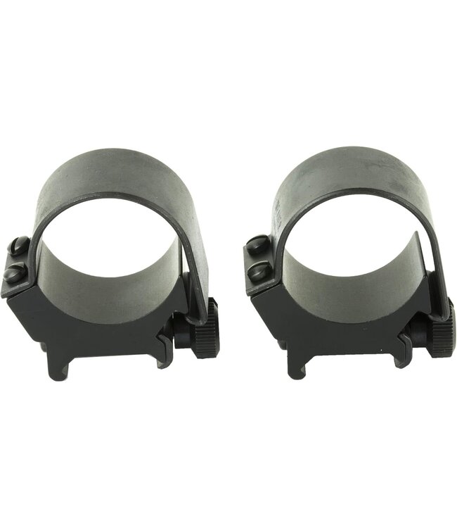 WEAVER DETACHABLE SCOPE RINGS - 30MM LOW MATTE