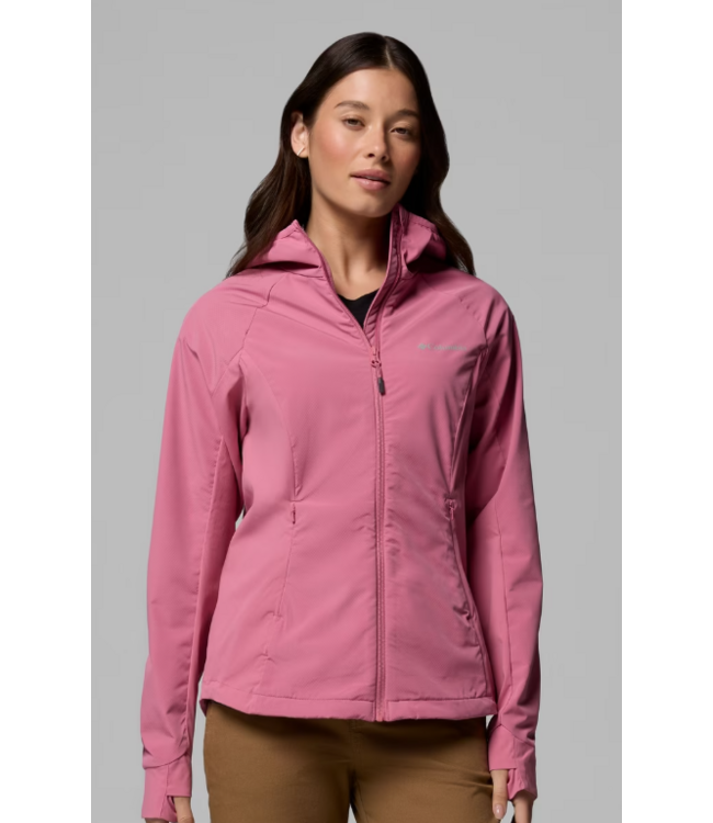 WOMEN'S COLUMBIA SWEET AS III HOODED SOFTSHELL JACKET