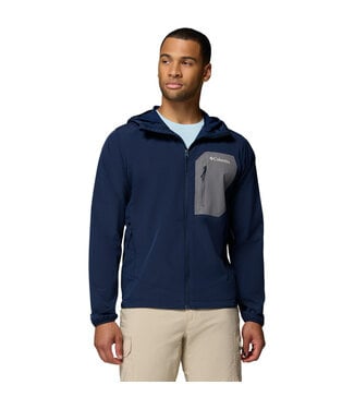 COLUMBIA MEN'S COLUMBIA TALL HEIGHTS III HOODED SOFTSHELL JACKET