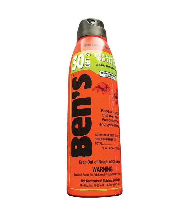 BEN'S TICK & INSECT REPELLENT 30% DEET
