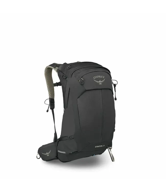 OSPREY STRATOS 24 DAY HIKING BACKPACK - RAVEN BLACK