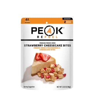 PEAK REFUEL PEAK REFUEL STRAWBERRY CHEESECAKE BITES - FREEZE DRIED