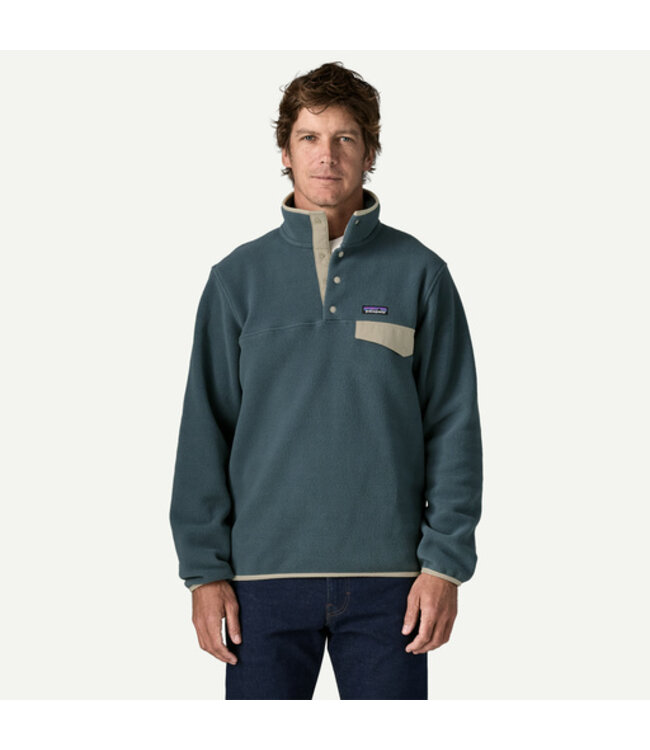 MEN'S PATAGONIA LIGHT WEIGHT SYNCHILLA SNAP-T FLEECE PULLOVER