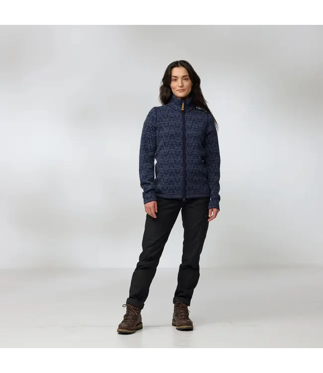 WOMEN'S FJALLRAVEN SNOW CARDIGAN