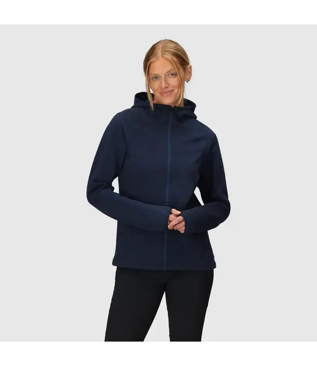 WOMEN'S OUTDOOR RESEARCH CRESCENT FLEECE FULL ZIP HOODIE