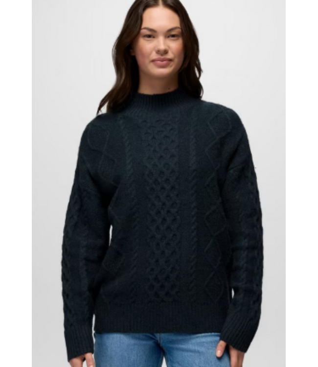 WOMEN'S PRANA AMBER MOUNTAIN CABLE SWEATER
