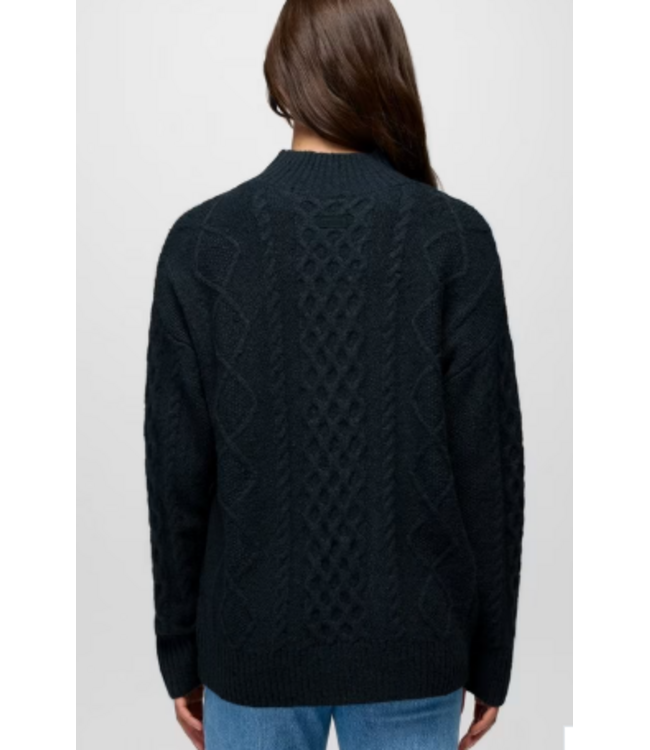 WOMEN'S PRANA AMBER MOUNTAIN CABLE SWEATER