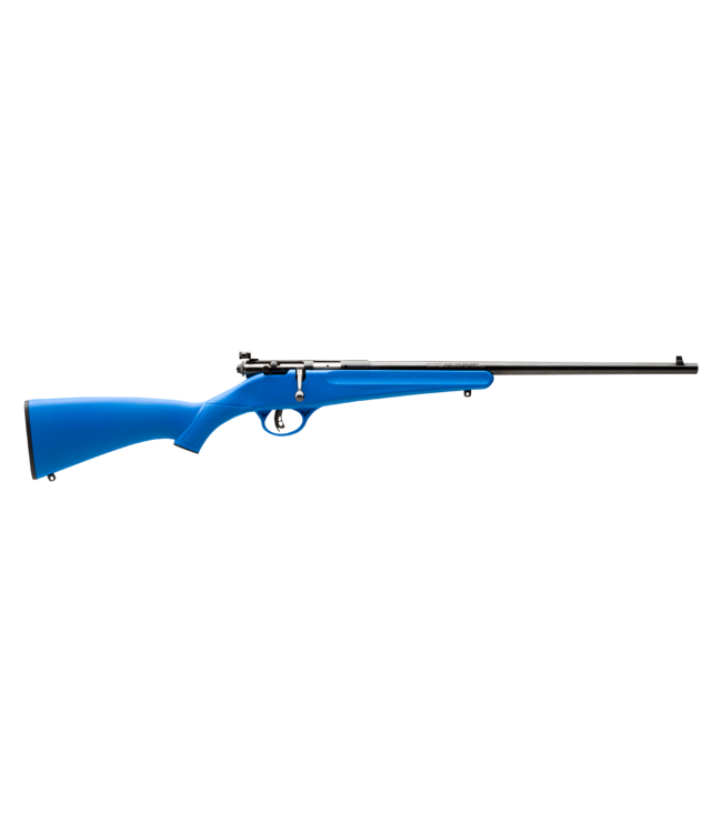 SAVAGE ARMS RASCAL YOUTH SINGLE-SHOT BOLT-ACTION RIFLE - .22 LR - 16.10" BARREL BLUE