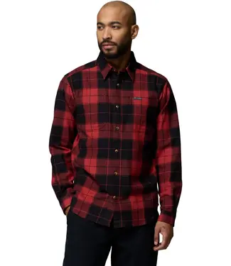 COLUMBIA MEN'S COLUMBIA PITCHSTONE STRETCH FLANNEL