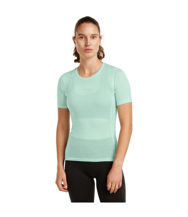 WOMEN'S ICEBREAKER MERINO BLEND 75 COOL-LITE FEATHERLIGHT SHORT SLEEVE