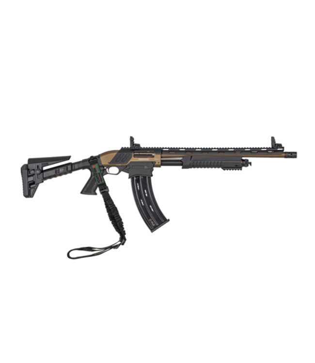 FEDERATION ARMS SPM-12 PUMP ACTION SHOTGUN (10 ROUND) 12 GAUGE -BURNT BRONZE - 18.7" BARREL