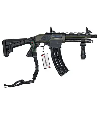 FEDERATION ARMS FEDERATION ARMS SPM-12 SHORTY PUMP-ACTION SHOTGUN (10 ROUND) 12 GAUGE - OD GREEN STOCK - 9" BARREL