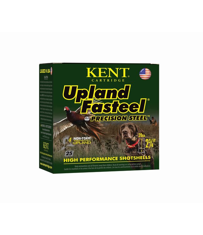 KENT UPLAND FASTEEL 20 GAUGE 2.75" 7/8 OZ 1550 FPS #5