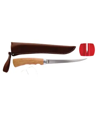BERKLEY BERKLEY 6" WOODEN HANDLE FILLET KNIFE