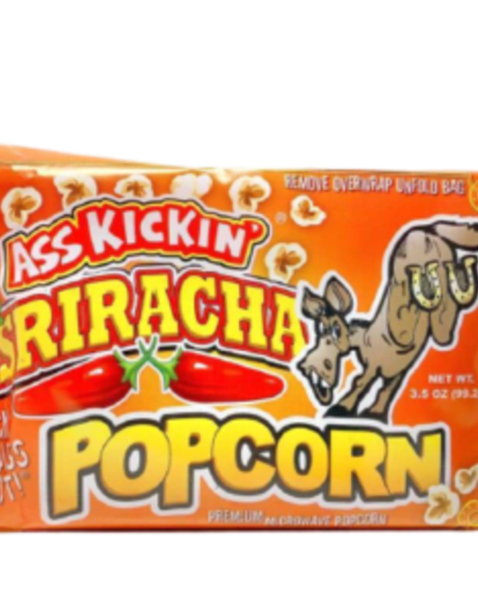 Ass Kickin' Sriracha Popcorn